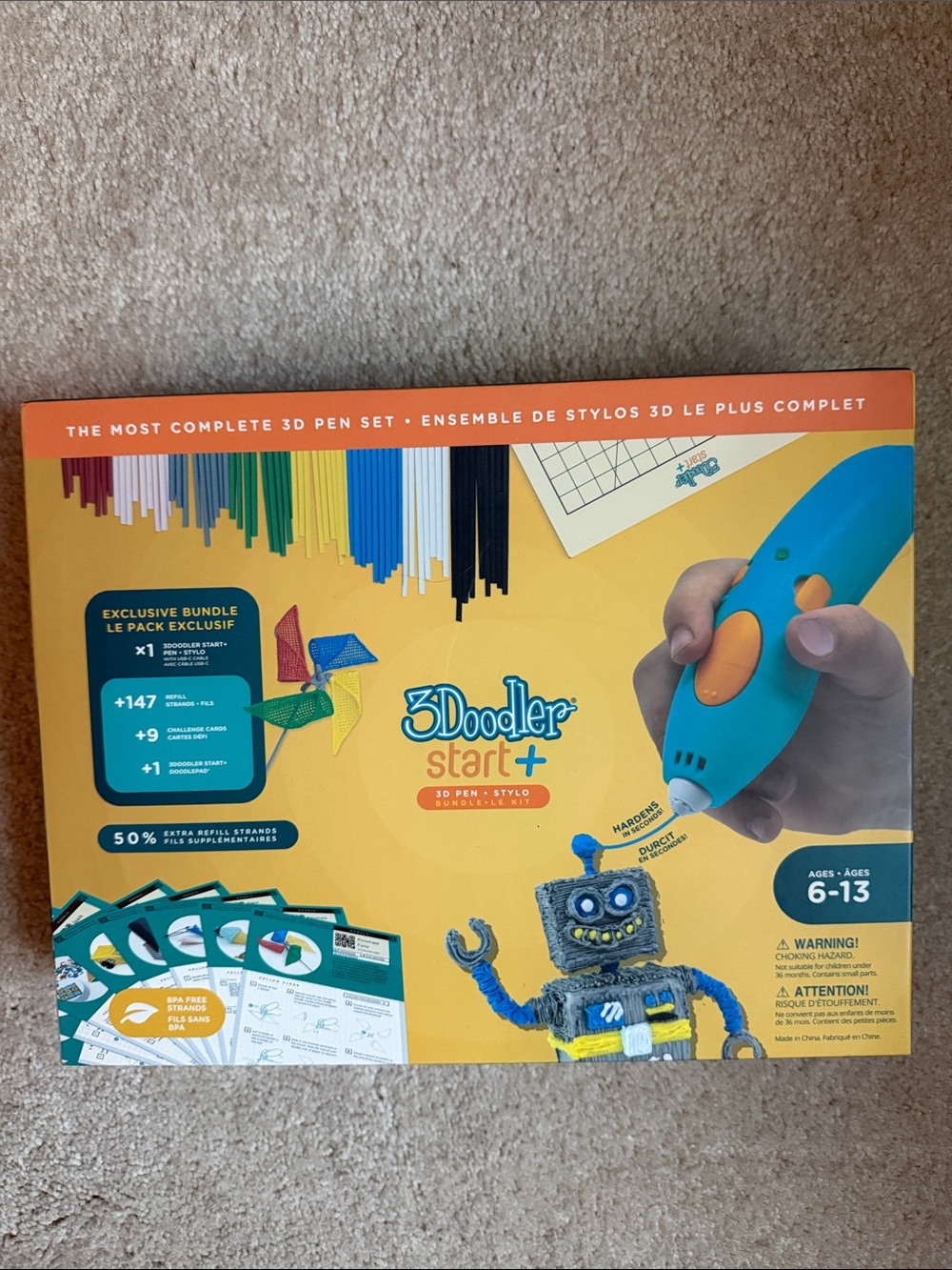 3Doodler Start+ Kids Complete 3D Pen Set
